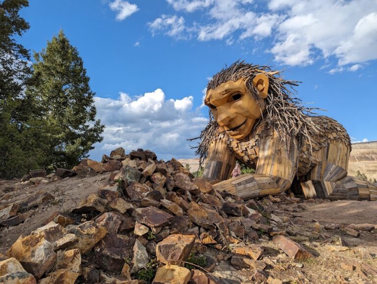 You Have to See This Giant Wooden Troll Hiding in the Colorado Mountains