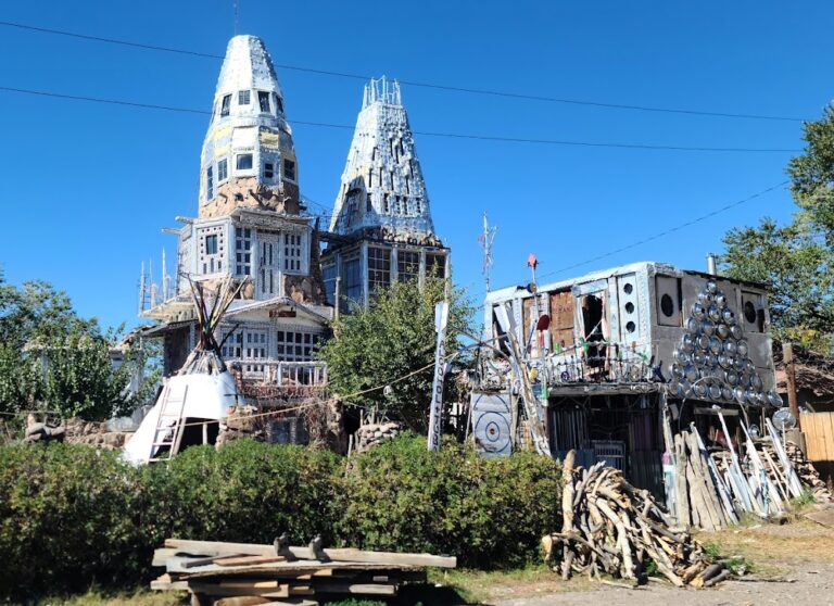 One Man Built This Gleaming Colorado Castle Entirely Out of Scrap Metal and Faith