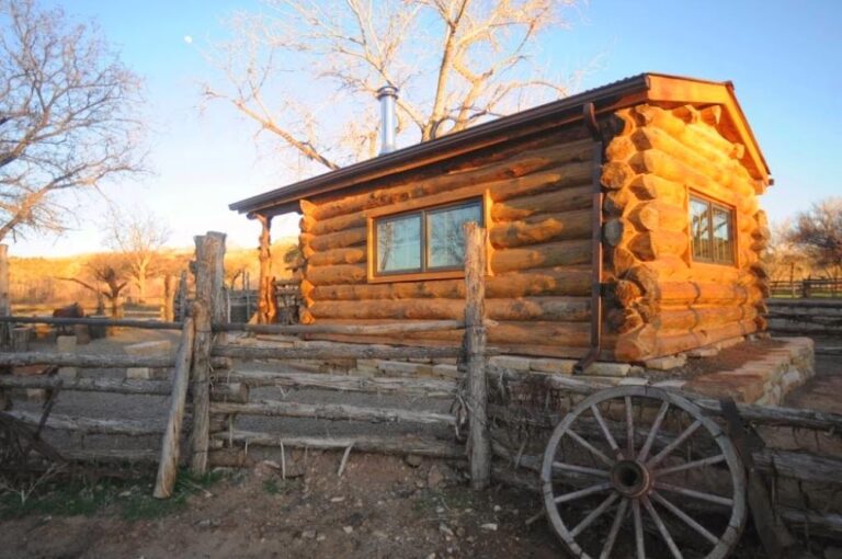 You Can Sleep Inside a Restored 1800s Colorado Cabin Surrounded by Ancient Ruins